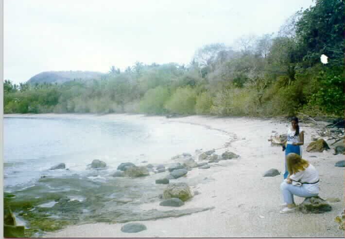 Exploring Tanikely island